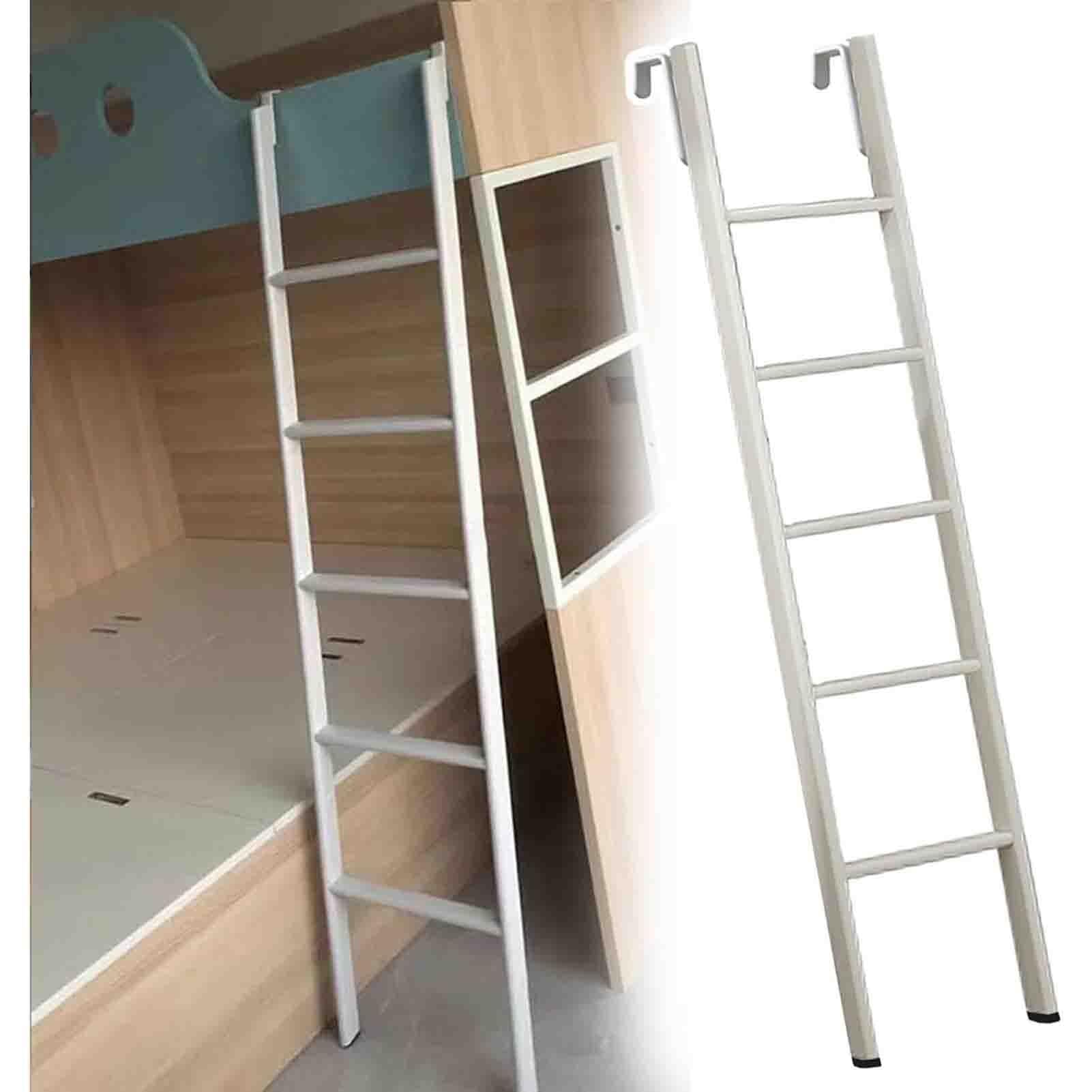 Échelle pour lit superposé blanche 1.7m capacité 150kg amovible