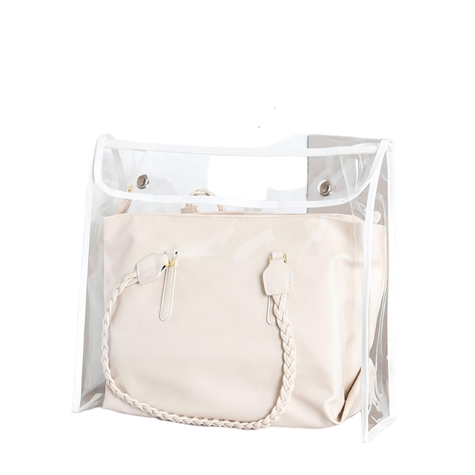 Housse De Pluie Transparente Pour Sac à Main - EVA Imperméable - 2 Tailles (70x35 Cm Ou 43x33 Cm) - Protection Contre Intempéries - 6