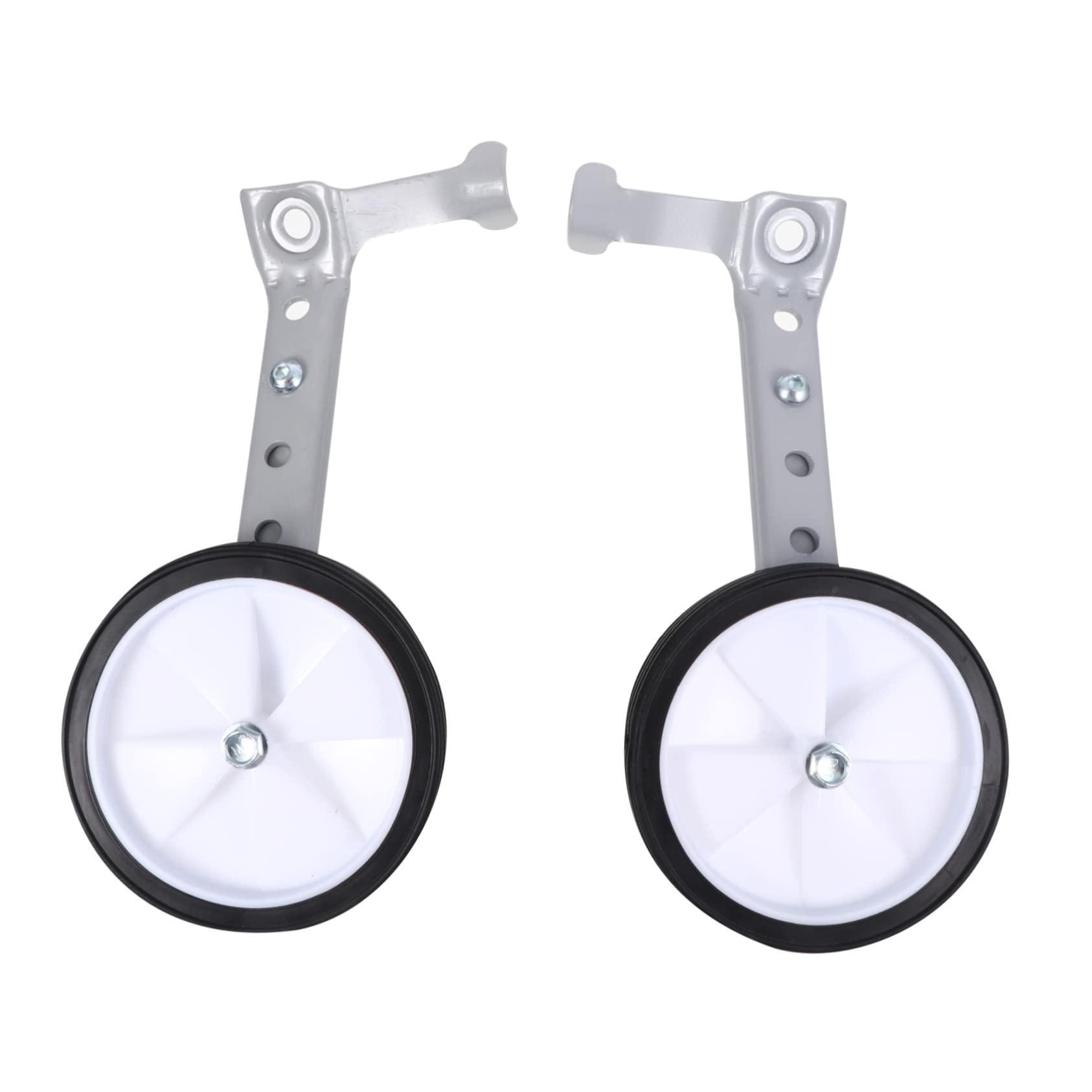Mikikit 16/24-inch Rear Bike Stabilizers Boys and Girls's Bike Training Wheels Anti-slip Lightweight Improves Balance