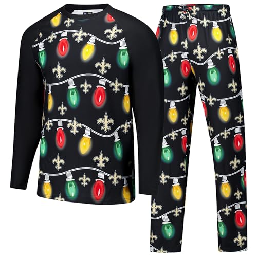 Concepts Sport Men's NFL Garland Knit Raglan Long Sleeve Top and Pants Set