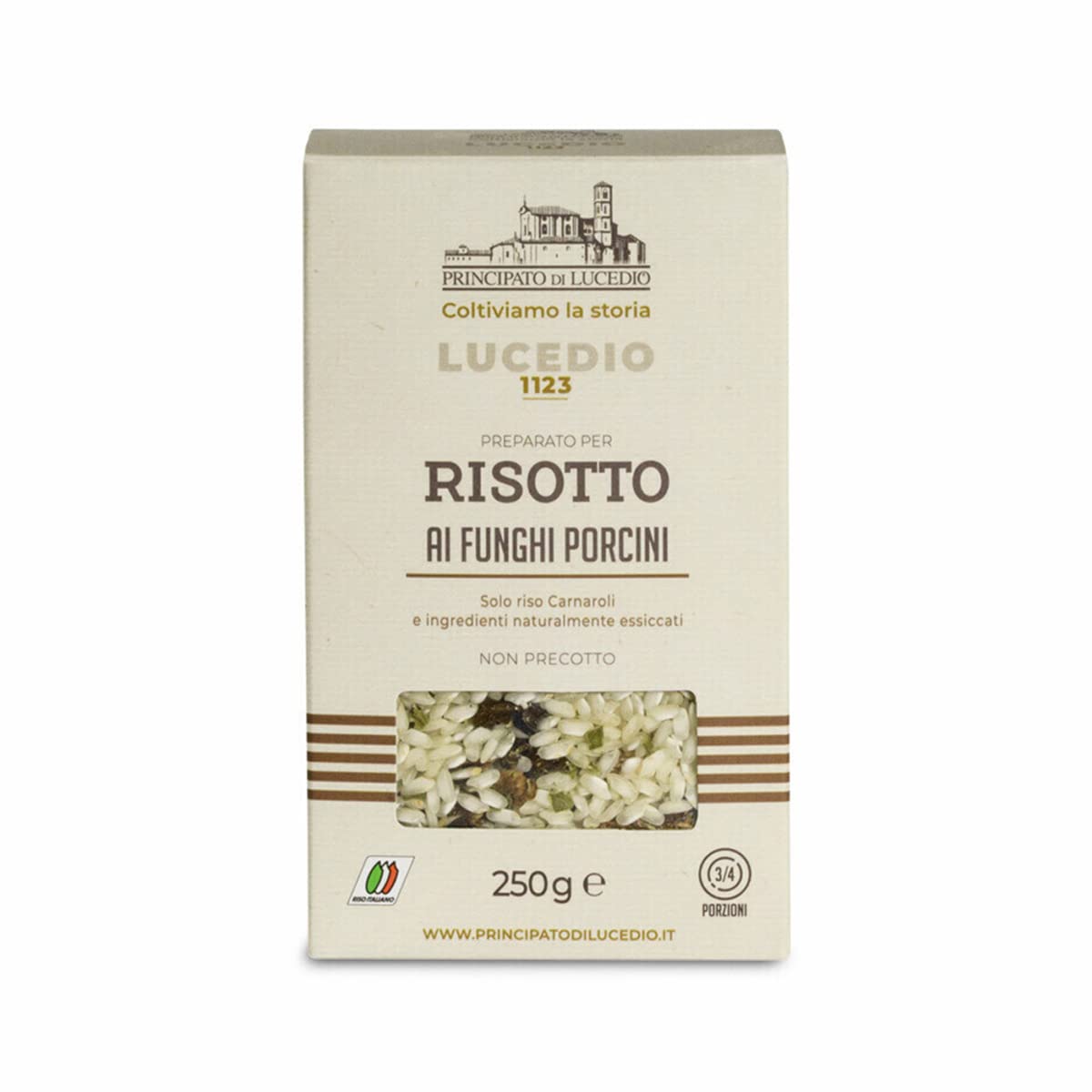 Principato di Lucedio - I Risotti - 8 Preparati per Risotto da 250 g - Riso Carnaroli
