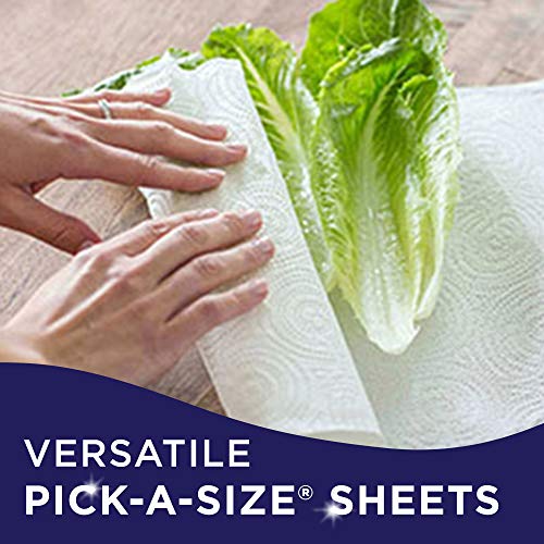 Image of Sparkle Pick-A-Size Paper Towels, 2 Rolls = 4 Regular Rolls (Pack of 24 Rolls), Everyday Value Paper Towel With Full And Half Sheets
