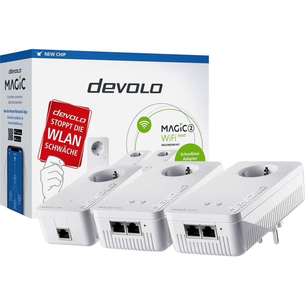 Devolo Magic 2 Wifi Next Multiroom Kit 2400 Mbit/S Ethernet/Lan Bianco 3 Pezzo/I - 4