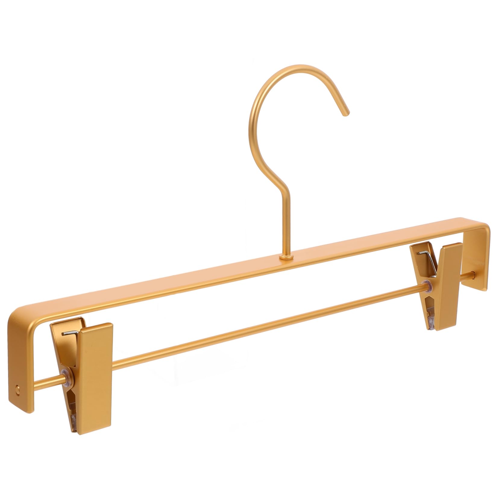 STOBAZA Heavy Duty Pants Hanger with Clips Space Saving Closet Organizer for Jeans and Leggings Hanger for Practical Clothing Storage