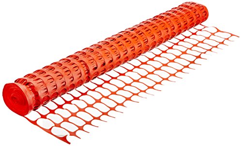 Aktion Safety Orange PVC Barricating Net AK-NET- ORG Outdoor use - Size 1m x 50m, Orange (Pack of 5)