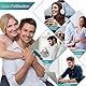 Norhogo 6pcs Kieferübungsgerät, Silikon Jawliner Sanitär und geruchlosMuskeltrainer für Männer und Frauen für Anfänger, Mittelstufe und Fortgeschrittene Benutzer, 3 Farben