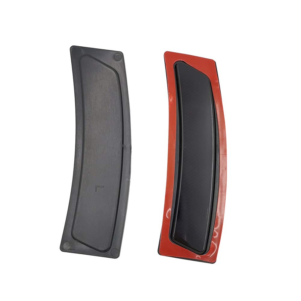 Luces de posición laterales reflectoras para parachoques delantero para BMW F30 3 Serie F32 F33 F36 4-Series (lente ahumado) 3