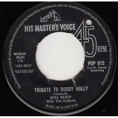 Tribute to Buddy Holly / What's the matter / POP 912