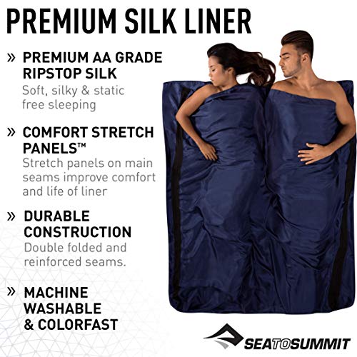 Sea to Summit Premium Silk Sleeping Bag Liner2