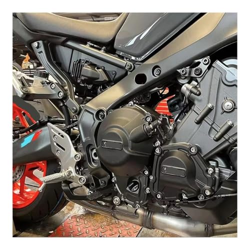 Cubierta motor protector premium anodizado para Tracer 9 GT y MT09 2021-2025 3