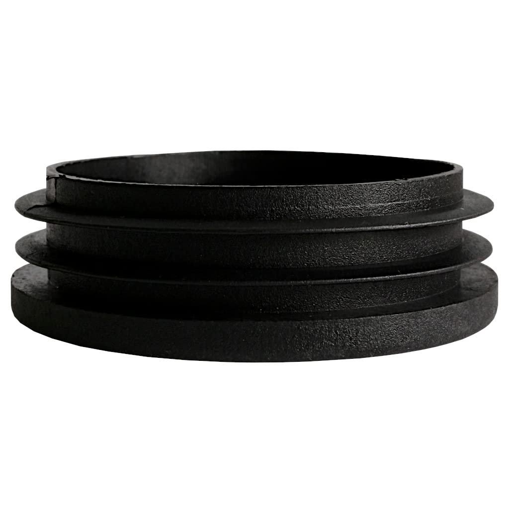 TIBU Tapones de láminas redondos, tapones para tubos, tapas para los extremos, tapas deslizantes en todos los tamaños, 50 unidades, tubo redondo Ø 70 x 2 mm