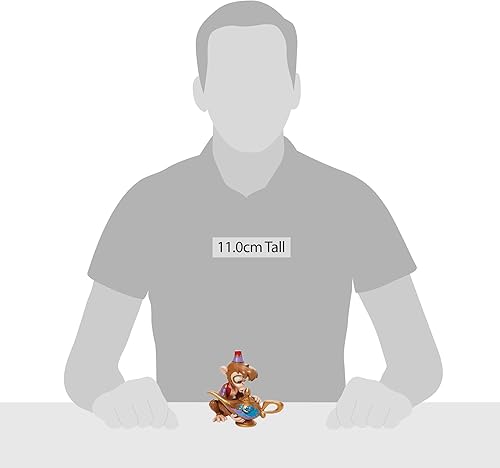 Miniatura 7 de Enesco Disney Traditions by Jim Shore Aladdin Abu Holding The Genie - Figura de lámpara, 4.5 pulgadas, multicolor