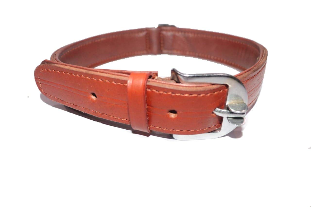Smart Doggie® Export Quality Designer Dog Collars Genuine Leather Adjustable and Padded Collars for Heavy Dogs of All Breeds Perfect for Your Furry Friend (1.5 Inch) (B08Z488L8L) Amazon Price History, Amazon Price Tracker