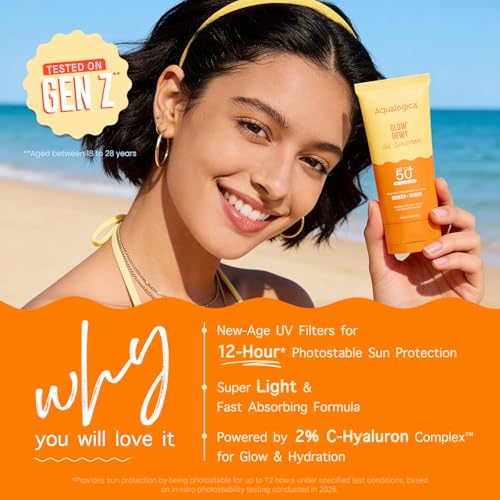 Aqualogica Store Aqualogica Glow+ Dewy Sunscreen Gel SPF 50+ PA++++ - Image 7