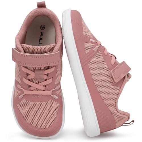 Pulltop Toddler/Big Kids Barefoot Shoes with Wide Toe Box | Zero Drop Sole | for Boys/Girls