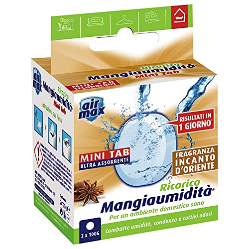 Air Max Ricarica Mini Tabs, Incanto d'oriente, 2x100gr