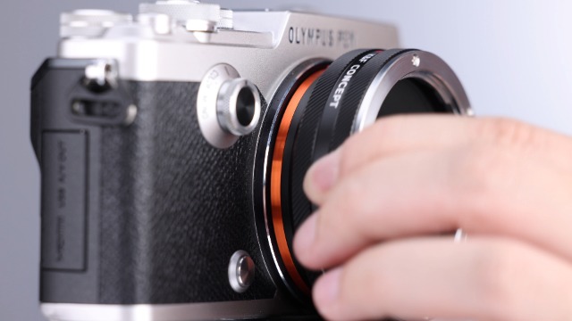Amazon | 【新型】K&F CONCEPT レンズマウントアダプター EOS-M4/3 IV