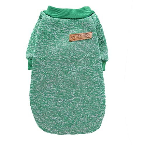 Image of Dog Sweaters for Small Dogs, Soft Fleece Puppy Clothes, Warm Winter Coat
