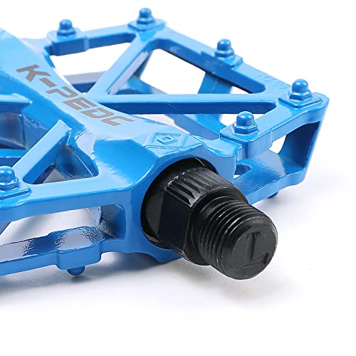 Txj Sports Bike Pedals 9/16" Bicycle Pedals Mountain Bike, Aluminium Lightweight Platform Pedals For Bmx Mtb Road Bikes #TOP3
