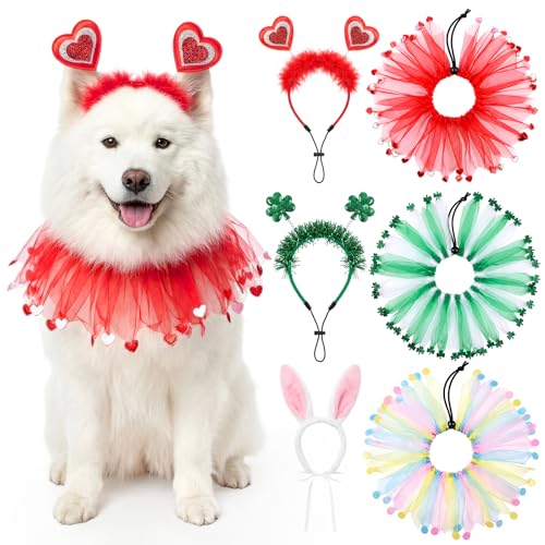 Set de 3 disfraces para perro días festivos