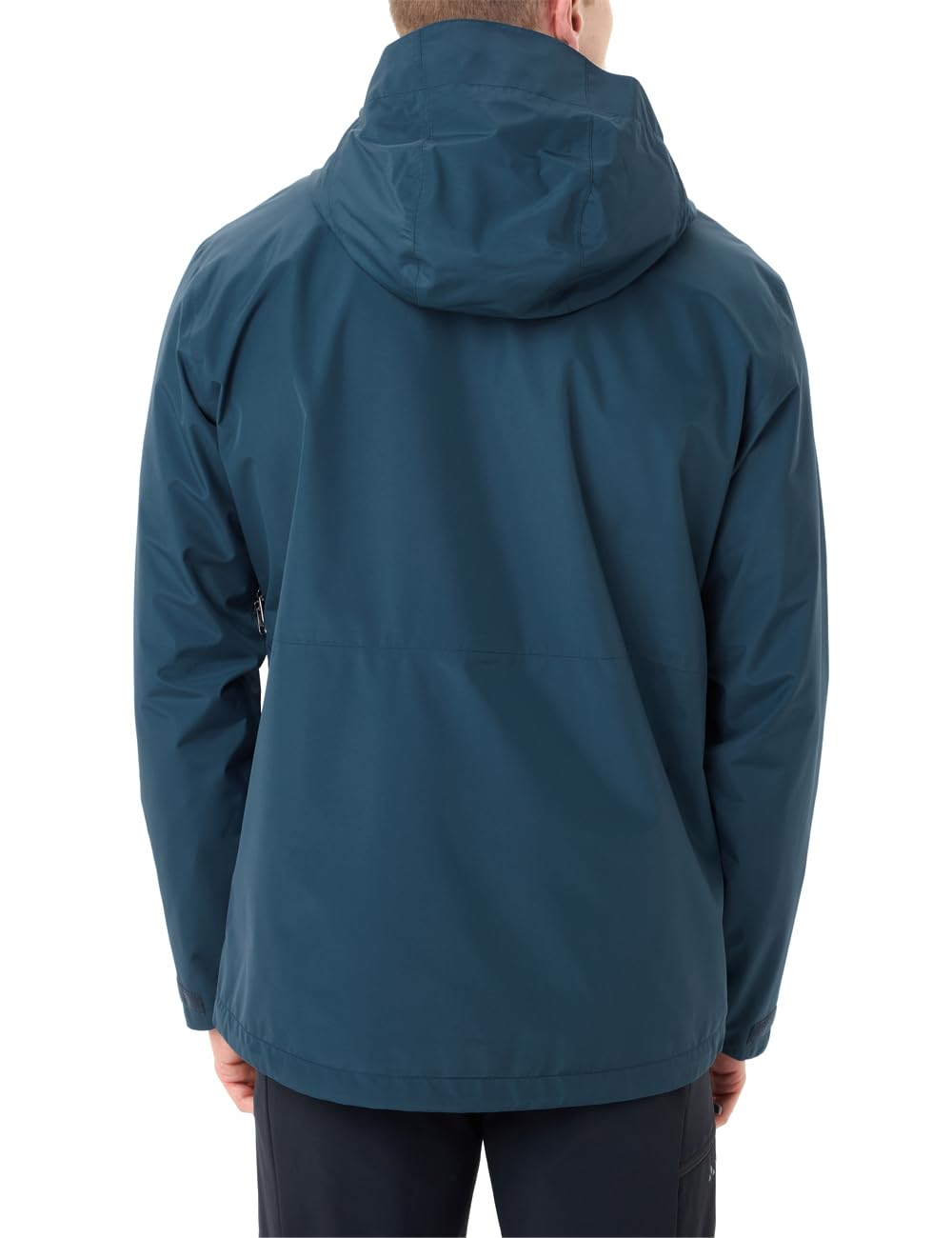 VAUDE Sportliche Jacke für ambitionierte Wandertouren, verstellbare Kapuze und UnterarmreiÃŸverschlüsse, Wasser- und Winddicht, PFAS-frei