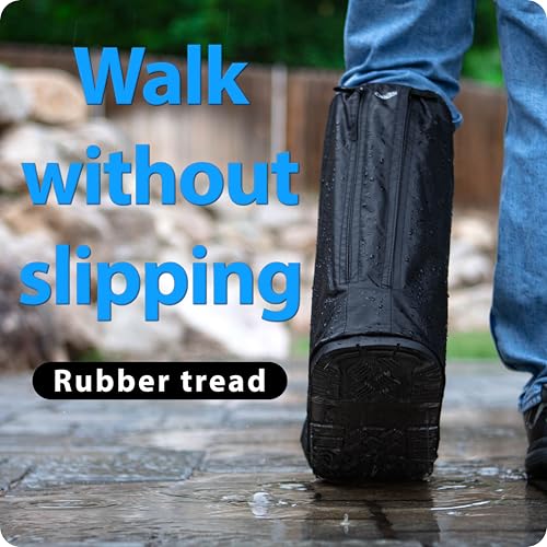Omeer Waterproof Medical Boot Cover with Anti-Slip Sole for Orthopedic Support (Medium)