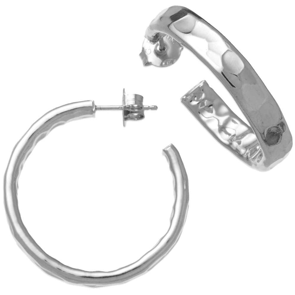 Giovanni Raspiniorecchini a cerchio Flat Piccoli argento 925 11044