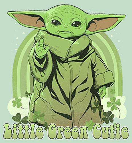 Fifth Sun Star Wars: Mandalorian Little Green Guy Girls Short Sleeve Tee Shirt2
