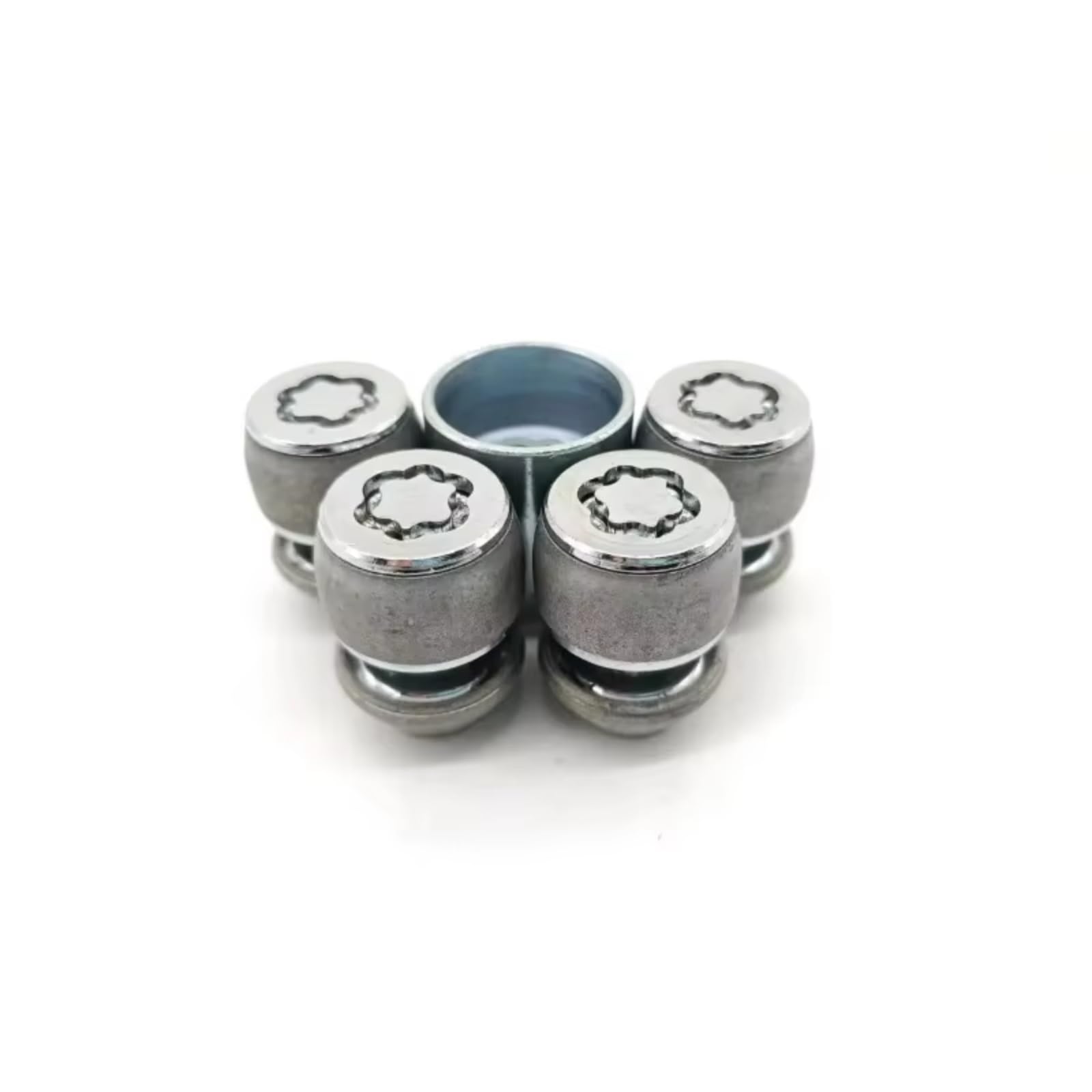 Boulons antivol de Roue pour Range Rover Evoque 2012-2018 - Clé pour vis antivol - Écrou de Roue - Référence OEM : LR037026