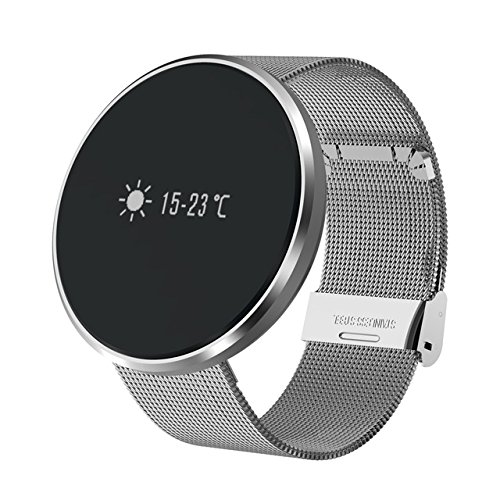Opta CF006-SB-112 Smartwatch displaying weather