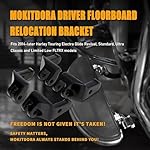 MoKitDora-Driver-Floorboard-Relocation-Foot-Control-Component-Extension-Bracket-for-2014-2022-Touring-Electra-Street-Road-Glide-King-Freewheeler-Models