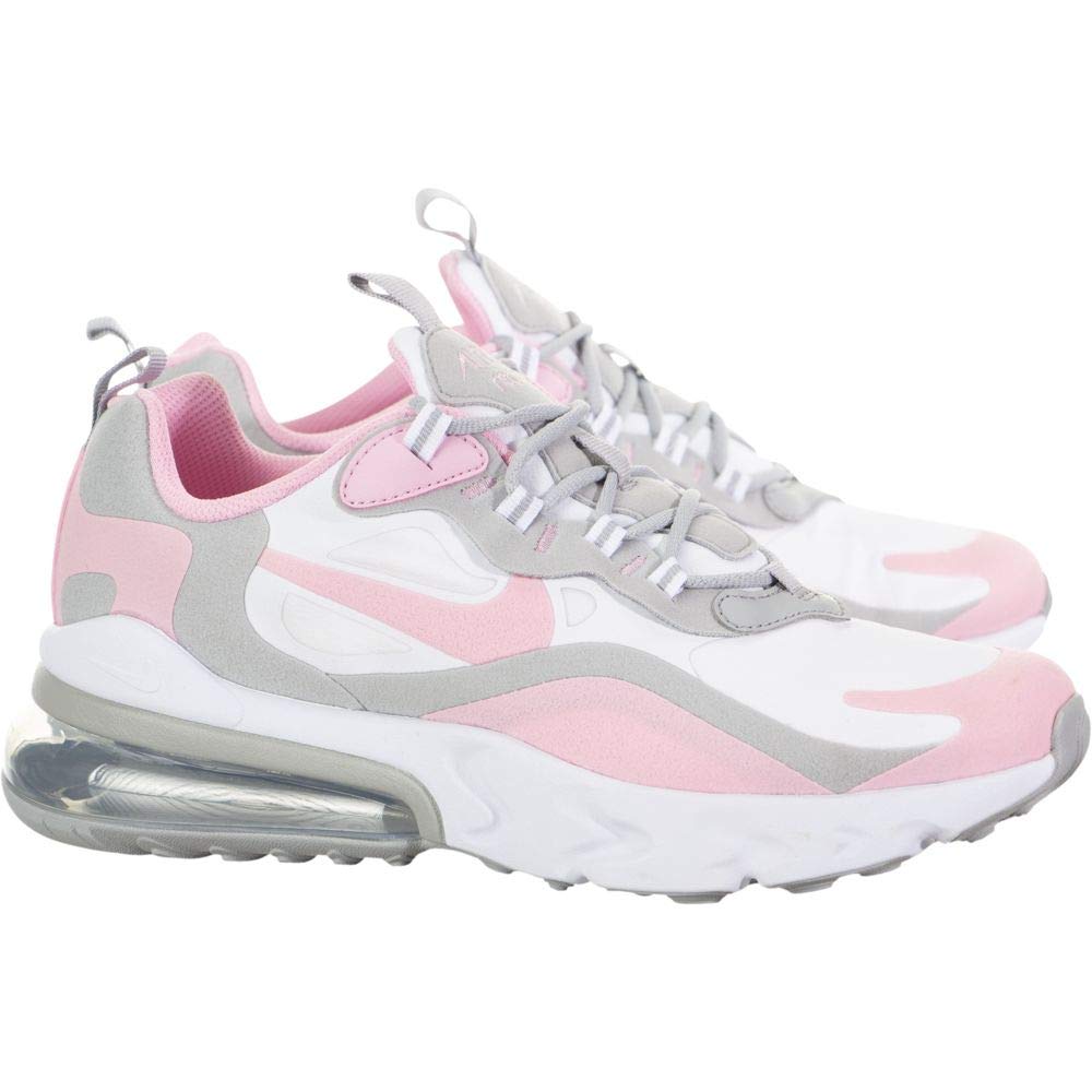 Nike Men's Gymnastics Shoes, White/Pink-light Smoke Grey, 4.5 Big Kid