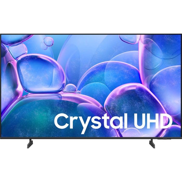 Samsung Crystal UHD LED Fernseher 2025, Crystal Prozessor 4K, MetalStream Design, SmartThings, Knox Security, Gaming Hub, AI Upscaling, Kostenlose Inhalte, Smart AI TV (U70F, 50 Zoll)