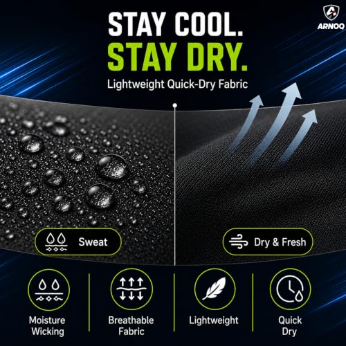 Image of Men's 2 in 1 Quick Dry Shorts with Inner Tights, Gym Shorts for Men Workout, Running Shorts for Men