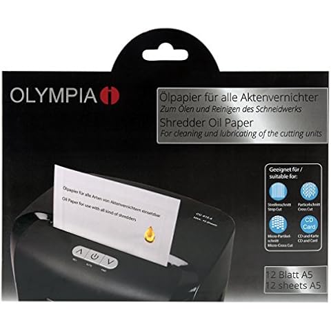 Feuilles de lubrification Olympia Cover