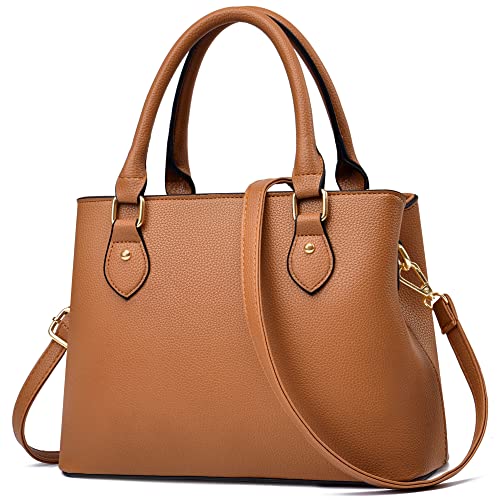 Image of CHICAROUSAL Purses and Handbags for Women Leather Crossbody Bags Women's Tote Shoulder Bag