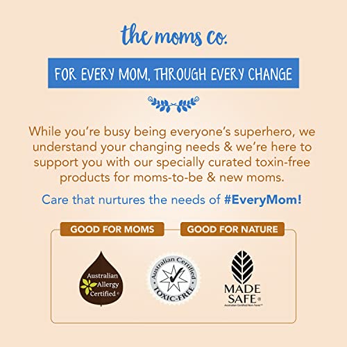 Image of The Moms Co. Natural Stretch Oil to Reduces stretch marks for women| Australia-Certified Toxin-Free Stretch Mark Oil- 100 ml