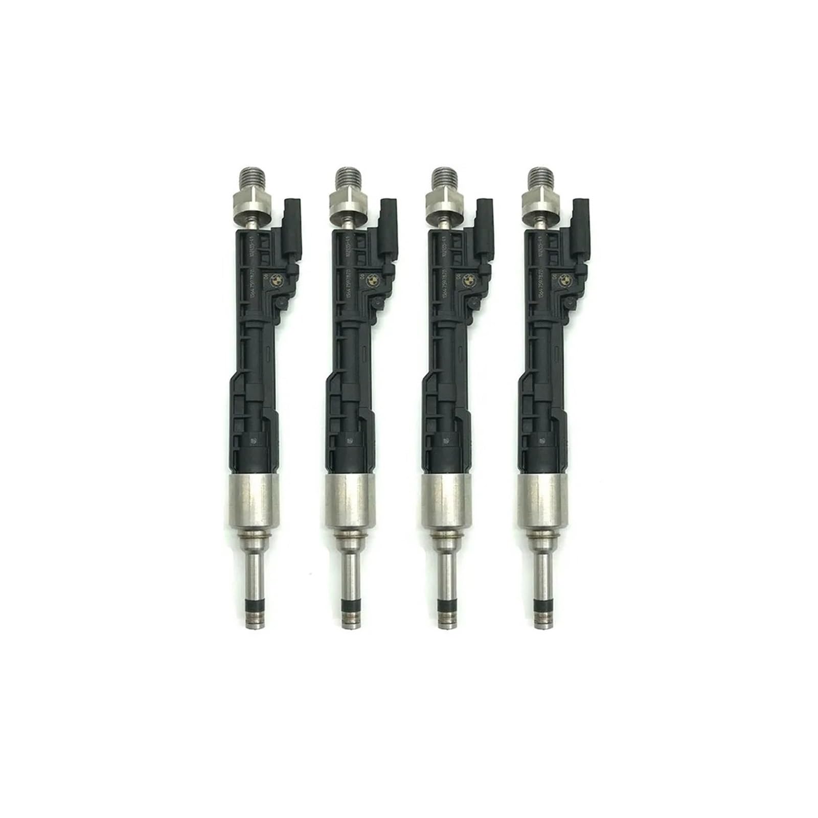 for BMW X6 X5 X3 X1 535i for XDrive 335i 135i 640i 740Li 740i Gran Coupe GDI Fuel Injector 13647597870 0261500109 Fuel Injector(4pcs)