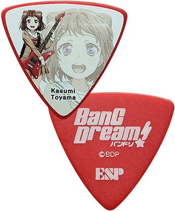 ESP×ohI Collaboration Series Poppin'Party Character Pick ×10Zbg (BDP Kasumi)