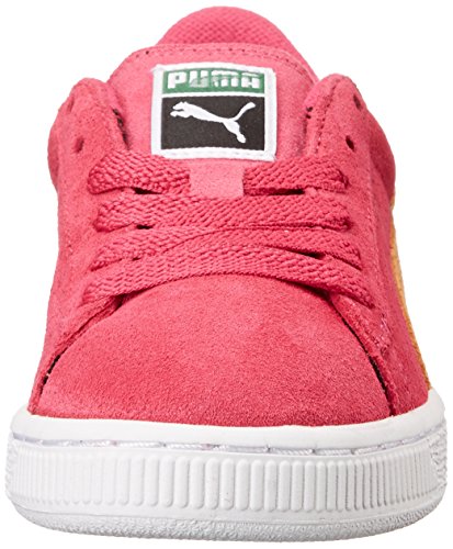 PUMA Suede JR Classic Sneaker (Little Kid/Big Kid) , Beetroot Purple/Peach Cobbler, 5.5 M US Big Kid2
