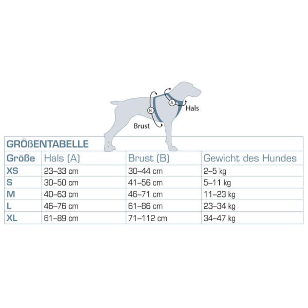 Kurgo Journey Air Hundegeschirr, XL, Rot | Gepolstertes Bruststück, Leichtes Ripstop, Atmungsaktiv, Reflektierend