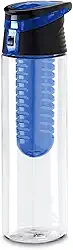 Garrafa Detox 740 ml com Infusor Splash TopGet (Azul)