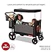Foldable Wagon, Baby Stroller, Rolling Cart, Beach Cart, Outside Toys for Toddlers 1-3, Radio Flyer Atlas Stroller Wagon for Kids Ages 1+ Years, Gray