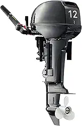 Motor De Popa Hangkai, Motor De Barco De Pesca Resistente Com Consumo De Combustível De 4500-5500 Rpm/Min E 3,1 L/H, Deslocamento De 6,0 Hp E 103 Cc, Para 3-4,5 Metros De Tipo De Barco
