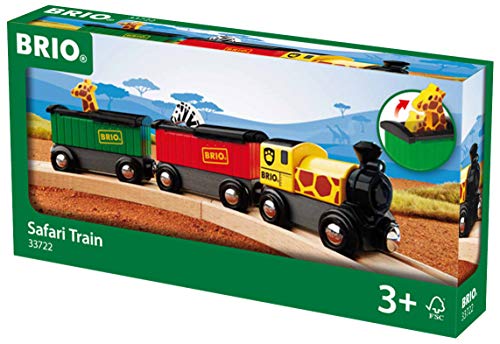 Brio World - 33722 Safari Train | 3 Piece Toy Train Accessory For Kids Age 3 And Up #TOP4