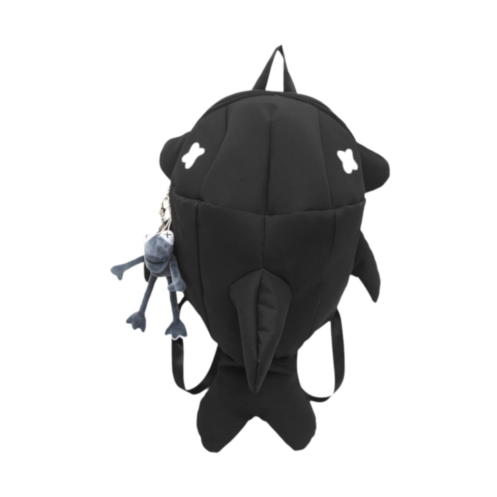 Merishopp Shark Backpack Cute Animal Shaped Backpack for Men Women Teens Kids Children Black Large | Clothing, Shoes & Accessories | Womens Handbags & Bags-picture-27