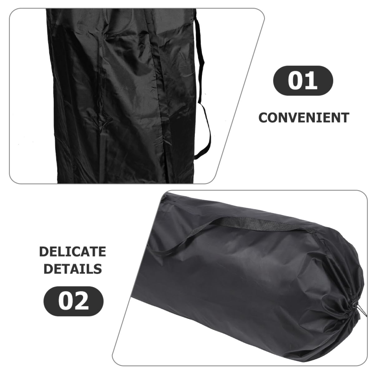 TOYANDONA 3 Ensembles De Voyage Pour Poussette Housse De Rangement Poussette Étanche Et Pratique Pour Transport Avion Train Voiture À Et 2 Pièces * 3
