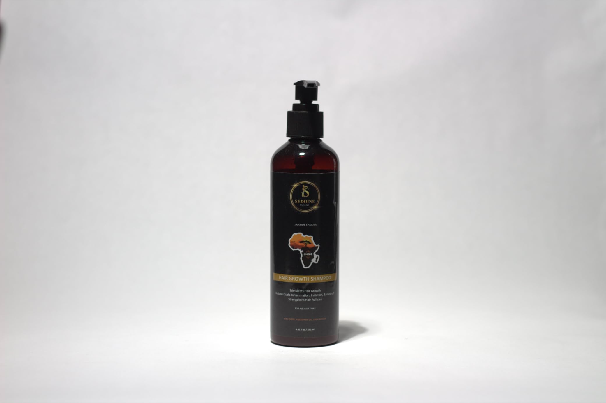 Sedoine Cosmetics – Chebe Hair Growth Shampoo (250 mL)