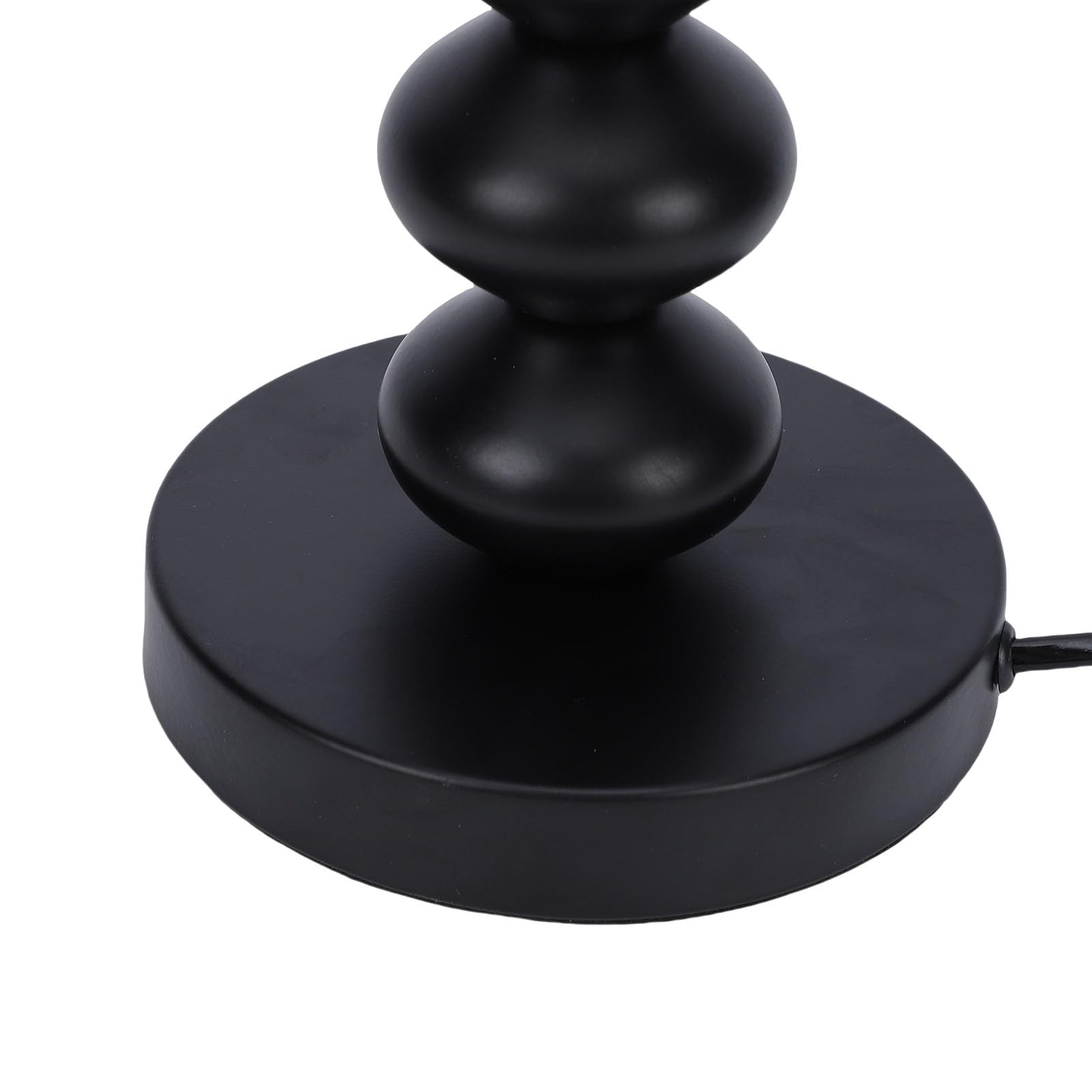 Lampada da Scrivania Vintage Lampada da Comodino Touch a LED Dimmerabile Stile retrò per Camera da Letto Soggiorno Ferro e Vetro Smerigliato 38x24,5x12 Cm (Spina europea)