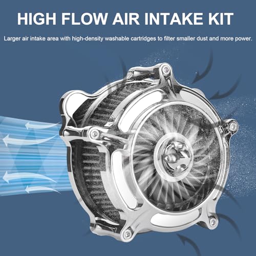 HEYOMOTOR Air Filter Cleaner Kit Grey